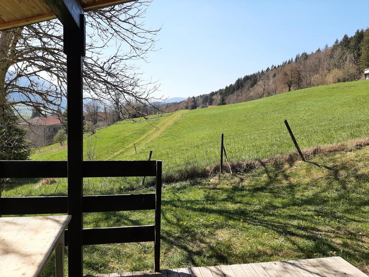 Chalet Du Camping La Porte St Martin Saint-Martin-en-Vercors Екстериор снимка