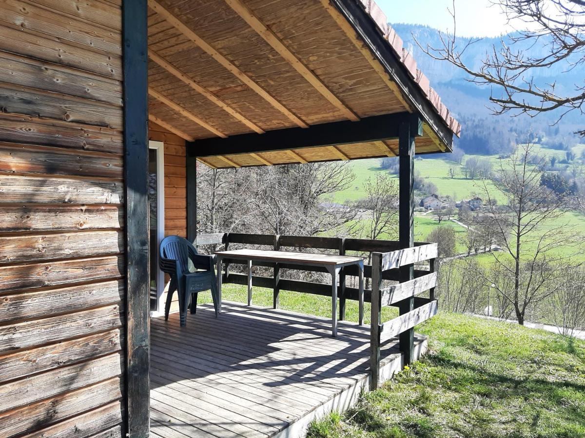 Chalet Du Camping La Porte St Martin Saint-Martin-en-Vercors Екстериор снимка